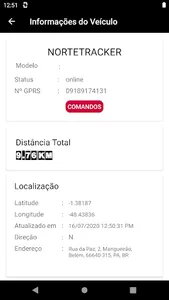 Nortetracker Rastreamento screenshot 4