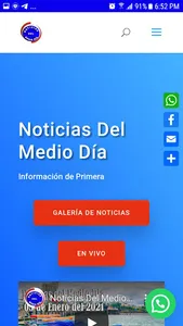 Noticias del Medio Día screenshot 1