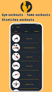 GYM Coach : home & gym workout screenshot 1