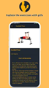 GYM Coach : home & gym workout screenshot 14