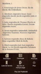 Nouveau Testament La Bible screenshot 1