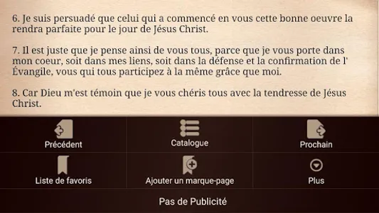Nouveau Testament La Bible screenshot 9