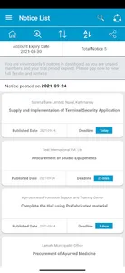 Tender Notice screenshot 13
