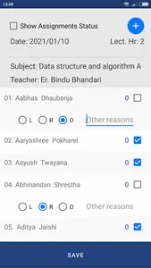 Khwopa EMIS screenshot 5