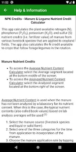 NPK Credits Calculator screenshot 3