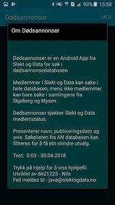 Dødsannonser screenshot 7