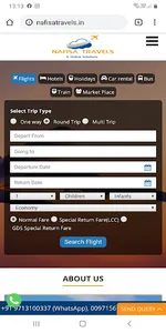 NTOS- Nafisa Travels & Online  screenshot 0