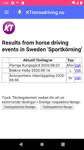 KThorsedriving.nu screenshot 1