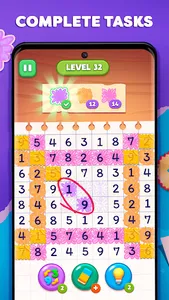 Number Bloom－Number Match Game screenshot 2