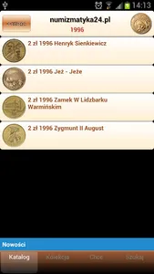 Numizmatyka24 screenshot 2