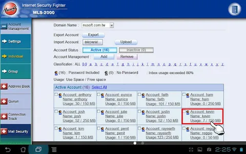 Nusoft MLS UI Demo screenshot 1
