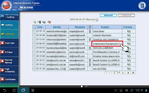 Nusoft MLS UI Demo screenshot 4