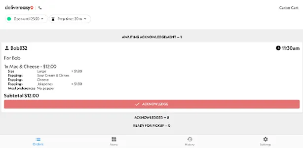 DE Restaurant screenshot 2