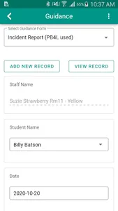 eTAP App screenshot 2