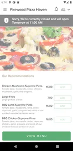 Firewood Pizza Haven screenshot 1