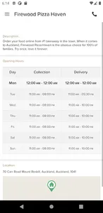 Firewood Pizza Haven screenshot 2