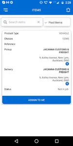 Jacanna Delivery App screenshot 1