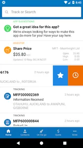 Mainfreight screenshot 0