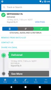 Mainfreight screenshot 4