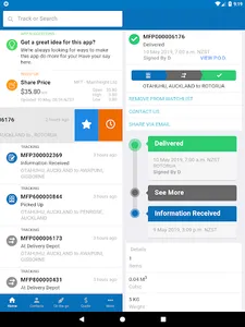 Mainfreight screenshot 6