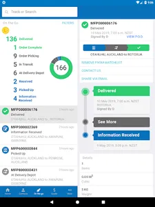 Mainfreight screenshot 8