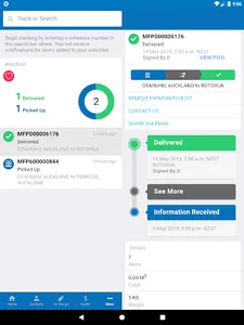 Mainfreight screenshot 9