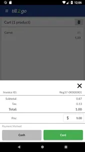 Till2Go screenshot 1
