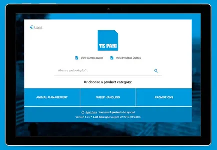 Te Pari Sales screenshot 1
