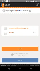 Ticketebo Door Scan Manager NZ screenshot 0