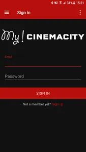 Cinemacity UAE screenshot 1