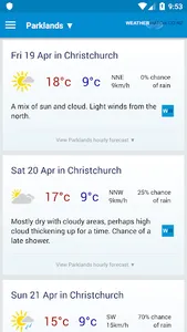WeatherWatch screenshot 2