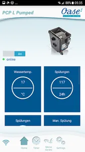 OASE FM-Master WLAN screenshot 5
