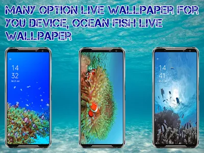 OCEAN FISH LIVE WALLPAPER 4K screenshot 3