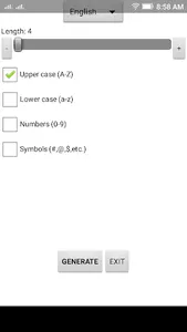 Password Generator screenshot 0