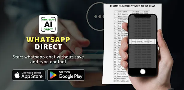 WADirect.ai | No Save, No Type screenshot 0