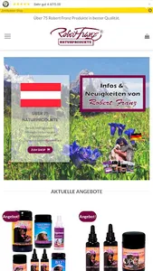 Robert Franz Naturprodukte AT screenshot 2