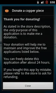 Donate a copper piece screenshot 0