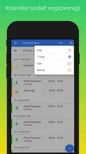 CAS Vagtplanlægger screenshot 1