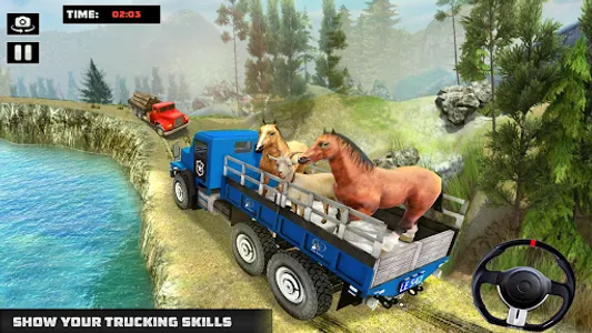 Indian Animals Truck Transport screenshot 13