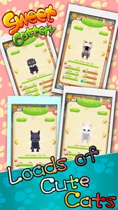 Sweet Cattery——Cat-raising gam screenshot 1