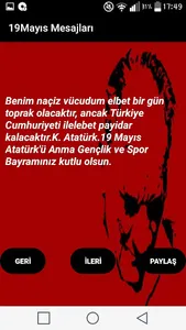 19 Mayıs Gençlik Ve Spor Bayra screenshot 0