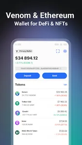 OneArt: Venom Wallet & Browser screenshot 5