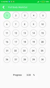 30 days fitness Workout - Work screenshot 0