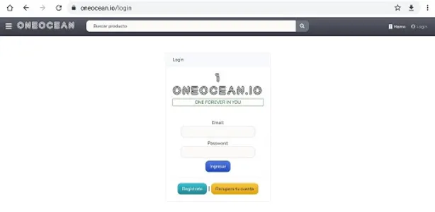 Oneocean - online shop screenshot 7
