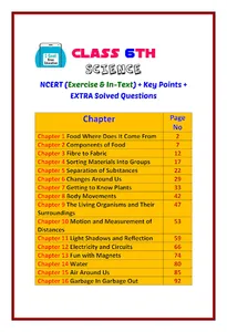 6th class science solution nce screenshot 0