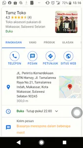 Online Shop Makassar @tokotamz screenshot 0
