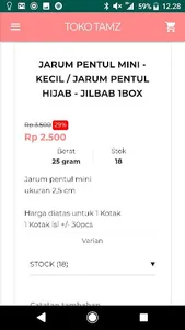 Online Shop Makassar @tokotamz screenshot 4