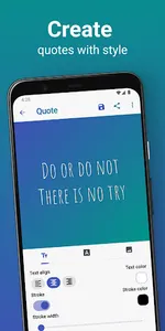 Quote Flow — quotes creator screenshot 0