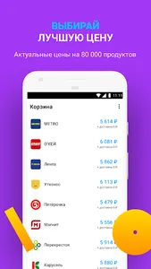 Доставка продуктов - сравни це screenshot 1