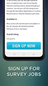 Online Survey Jobs screenshot 4